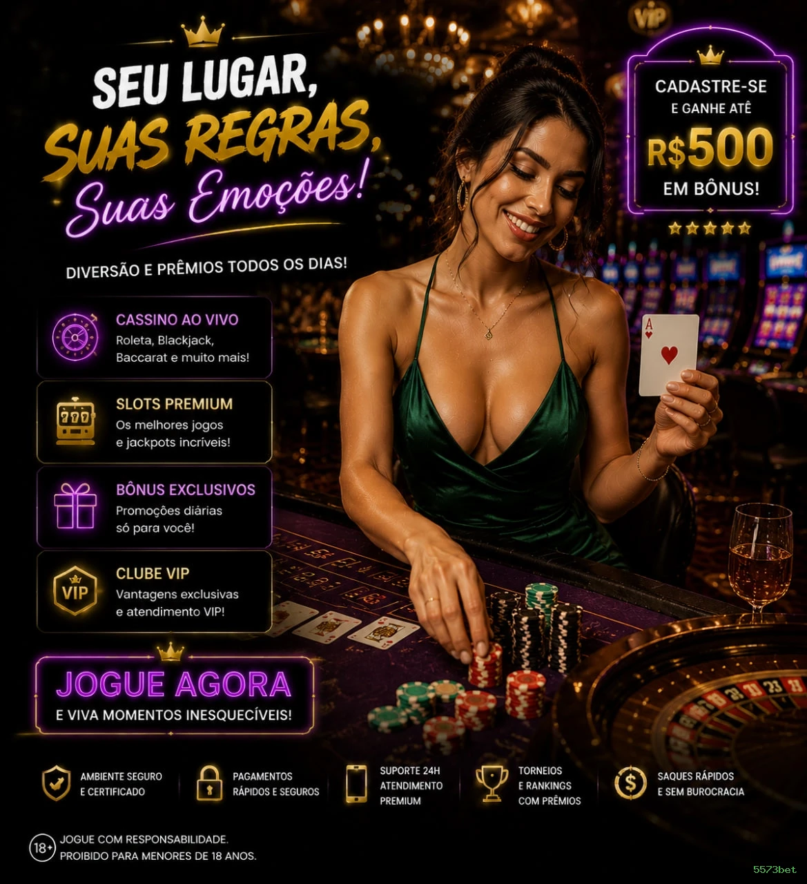 Apostas ao vivo no 5573bet — cash out e cotações em tempo real